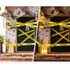 SWRT 1 Roll Premium Yellow Caution Tape 3in x 1000ft Safety Tape-2