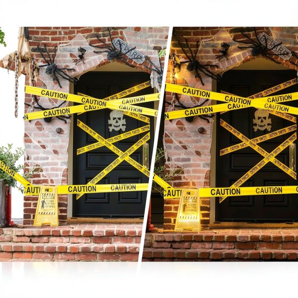 SWRT 1 Roll Premium Yellow Caution Tape 3in x 1000ft Safety Tape-2